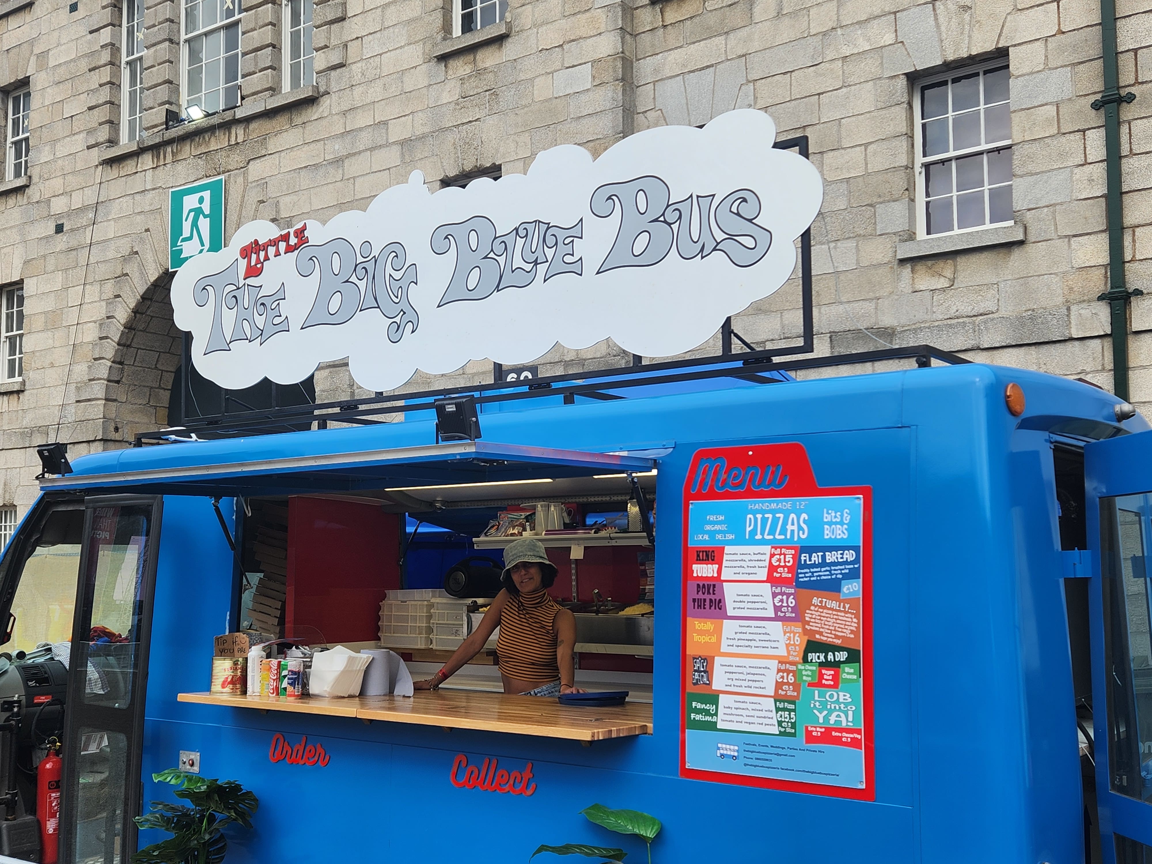 The Big Blue Bus Ireland I Corporate Pizza Catering