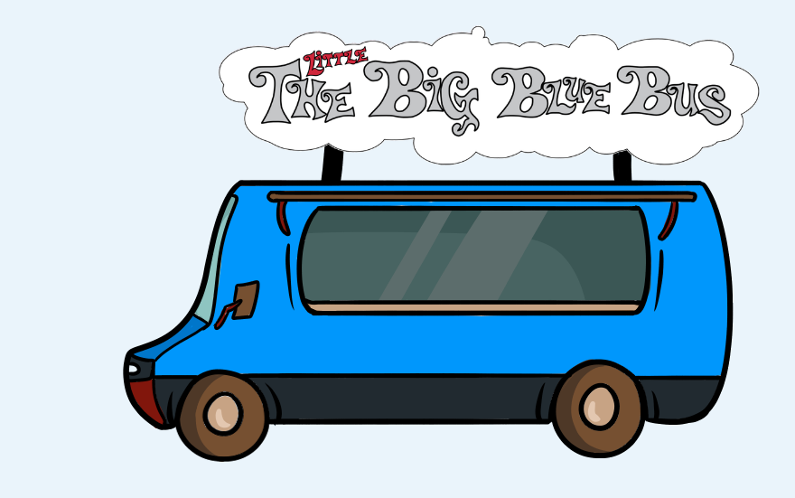 Little Big Blue Bus